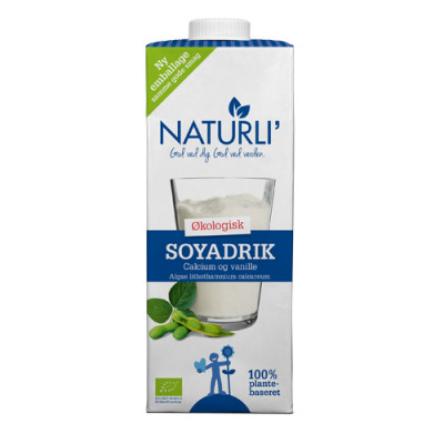 Naturli' Soyadrik med Calcium & Vanille Ø (1 liter)