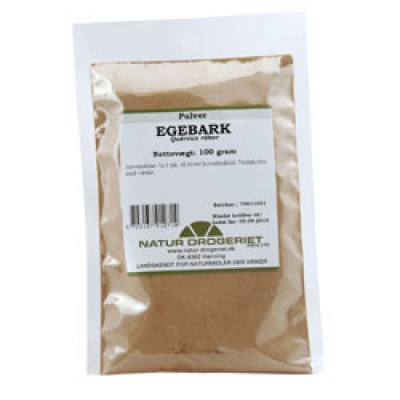 Egebark pulver (100 gr)