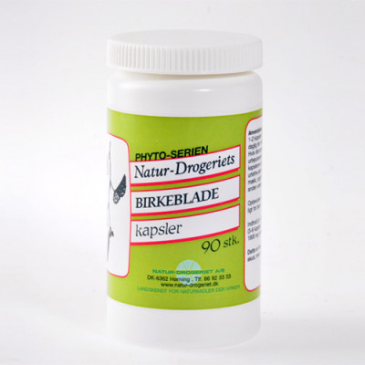 Natur Drogeriet Birkeblade 300 mg (90 kapsler)