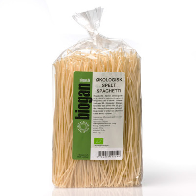 Biogan Spaghetti Lys Spelt Ø (500 gr)