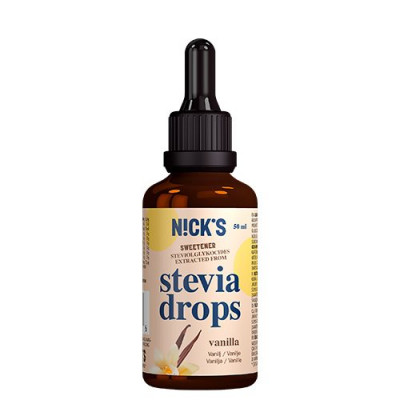 Nicks stevia drops vanilla (50 ml.)