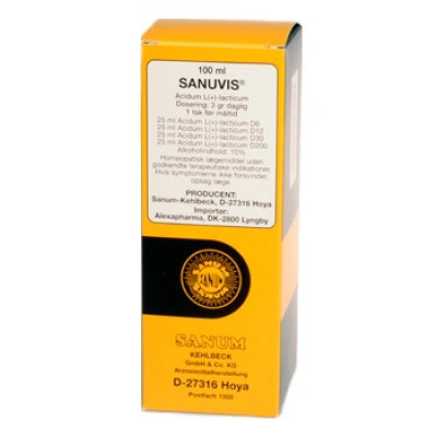 Sanuvis ( L Mælkesyre) (100 ml)