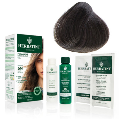 Herbatint 4C hårfarve Ash Chestnut - 135 ml.