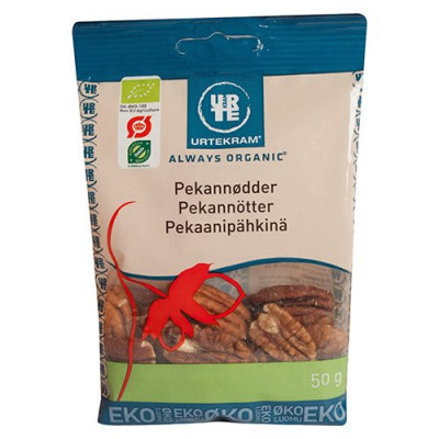 Urtekram Pekannødder Ø (50 g)