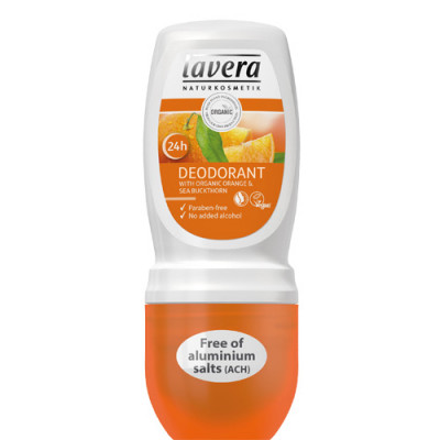 Lavera Orange Feeling Mild Deodorant Roll-on Appelsin og Havtorn(50 ml)