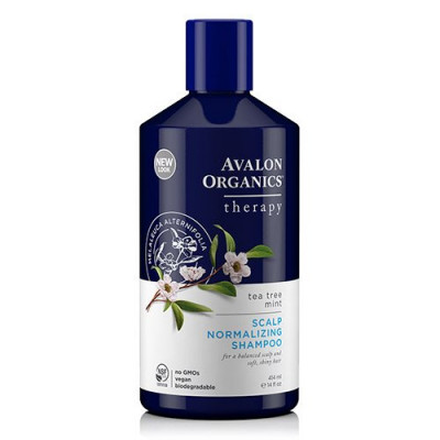 Avalon Organics Shampoo Tea Tree Mint Scalp Normalizing (414 ml)