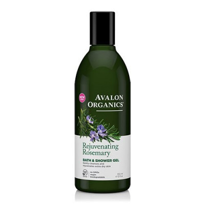 Avalon Organics Bath & Showergel Rosemary Rejuvenating (355 ml)