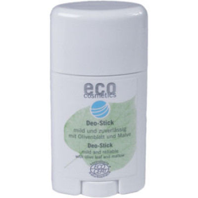 ECO Cosmetics Deo-Stick m. Olivenblad og Mallow (50 ml)