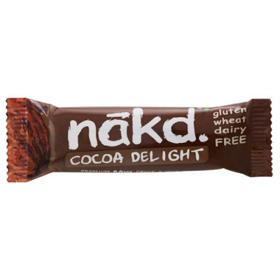 NÃ¤k'D Rå Frugt- & Nøddebar Cocoa Delight (35 gr)