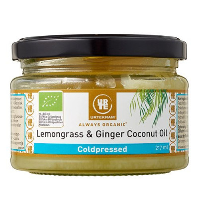 Urtekram Kokosolie Lemongrass & Ginger Ø (217 ml)