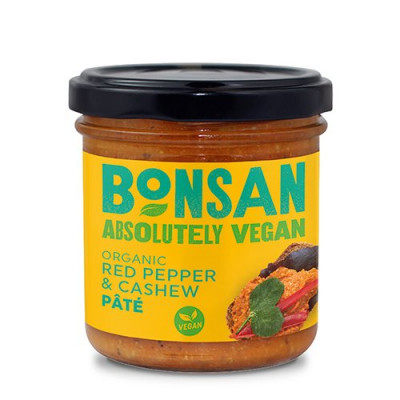 Bonsan Paté Rød Peber/Cashew Ø (130 g)