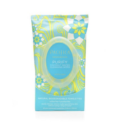 Purify Coconut Water cleansing wipes
