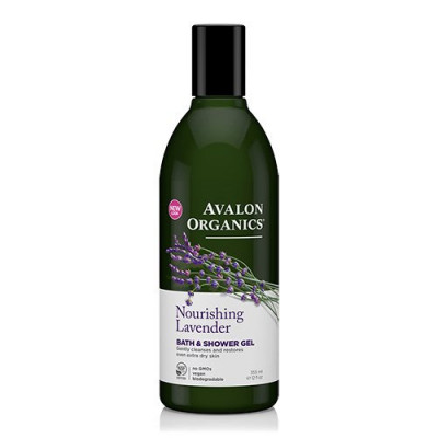 Avalon Organics Bath & Showergel Lavender Nourishing (355 ml)