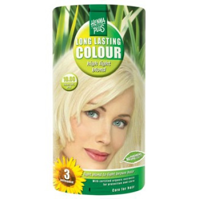 Hennaplus 10.00 hårfarve highlight blond.