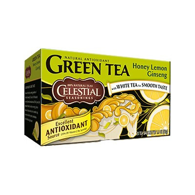 Celestial Honey Lemon Ginzing Grøn Te (20 br)