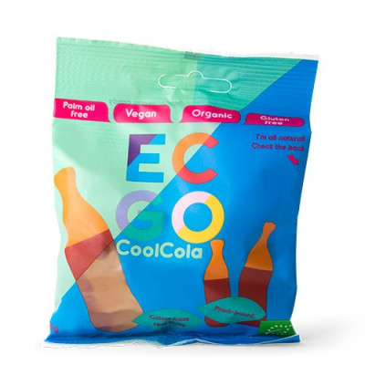 EC:GO Vingummi Cool Cola Ø (75 g)