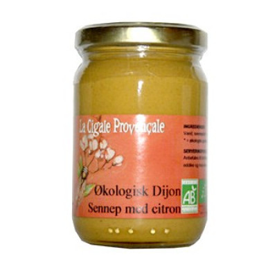 Sennep Dijon Citron Ø Le Sauzet (200 gr)