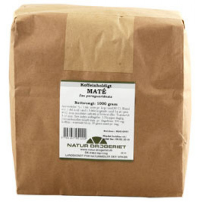 Naturdrogeriet Maté Koffeinholdig (1000 gr)