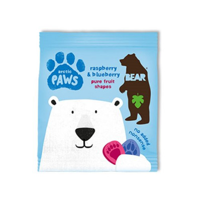 Bear Arctic Paws hindbær & blåbær (20 g)