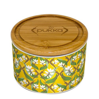 Pukka Keramik Krukke Gurkemeje Gold Ø (10 br)
