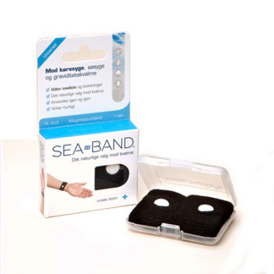 SeaBand Akupressurbånd - Universal (1 sæt)