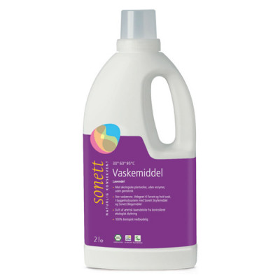 Sonett Vaskemiddel Fl. Lavendel (2 ltr)