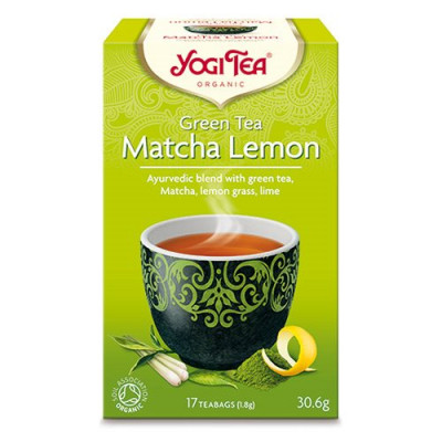 Yogi Tea Green tea Ø matcha lemon organic (17 br)