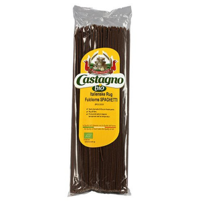 Castagno, rug fuldkorns spaghetti (500g)