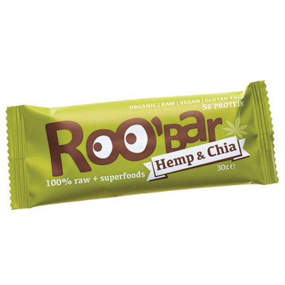 Roo'Bar Hemp & Chia Ø (30 gr)