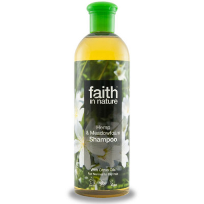 Faith in Nature Hamp og Enggrapgræs Shampoo (250 ml)