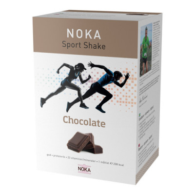 NOKA Milkshake Chokolade - Pakken indeholder 15 måltider (525 gr.)