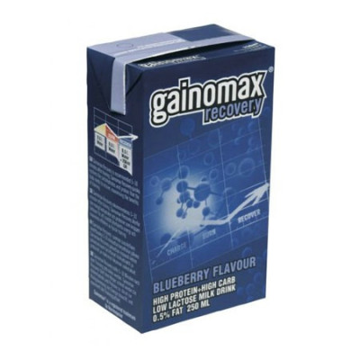 Gainomax Recovery Proteindrik M. Blåbær (250 ml)