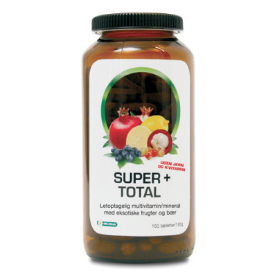 Super+ u. jern og K-vitamin 150 Tab