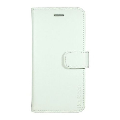 Mobilcover iPhone 5/5S/SE hvid "Fasion", PU læder, flipside