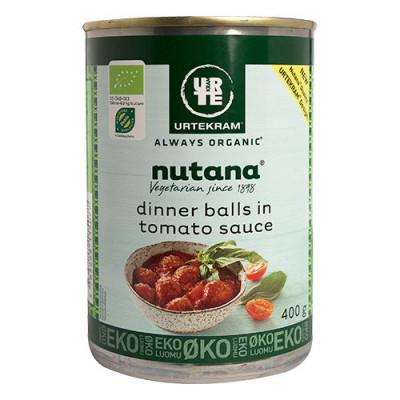 Urtekram Nutana Dinner Balls in tomato sauce Ø (400 g)