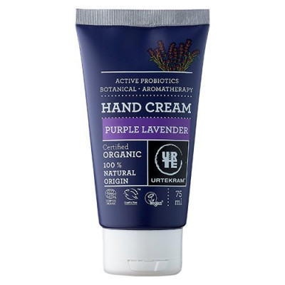 Hand Cream Purple Lavender Urtekram (75 ml)
