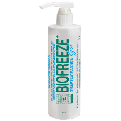 Biofreeze Behandlerflaske med pumpe (452 gr)