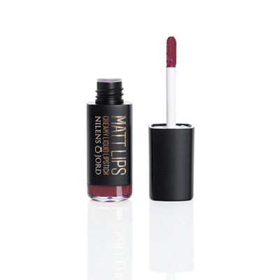Nilens Jord Matt Lips - Creamy Liquid Lipstick - Brave (7,5 ml)