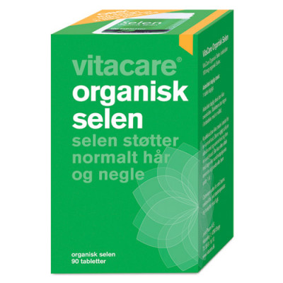 VitaCare Organisk Selen (90 tabletter)