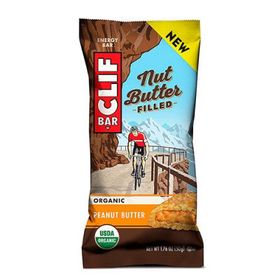 Clif bar peanutbutter Nut butter filled