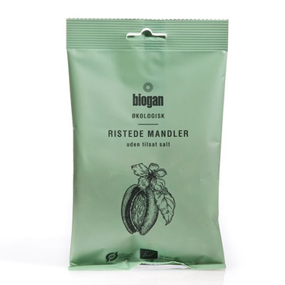 Biogan Mandler Ristede Ø (90 g)
