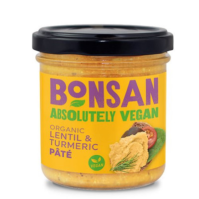 Bonsan Paté Linse/Gurkemeje Ø (140 g)