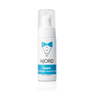 Njord Foam - Anti-Irritation Shaving Foam Travel Size (50 ml)