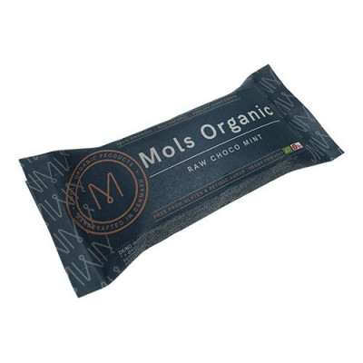 Mols Organic Raw bar choko mint Ø (42 g)