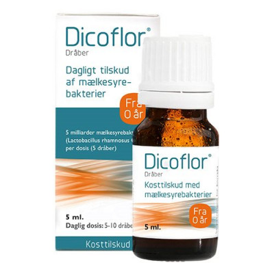 Dicoflor Dagligt tilskud af mælesyrebakterier (5 ml) 