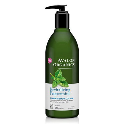 Avalon Organics Hand & Bodylotion Peppermint Revitalizing (340 g)