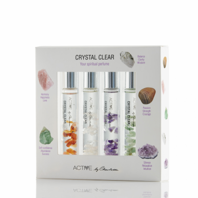 Active by Charlotte Crystal Clear Perfume Oil Set (4x10 ml)
