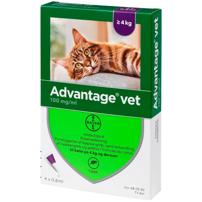 Advantage Vet 10 % Kat 4 Kg+