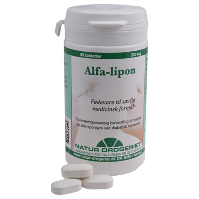 Natur Drogeriet Alfa Lipon - 300mg (30 tab)