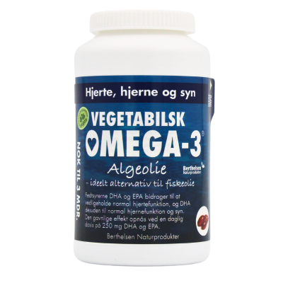 Algebaseret Vegetabilsk Omega-3 (180 kapsler)